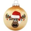 Moose Face With Lights Glass Ornament -Holiday Decoration Store 1167329 web 1.default