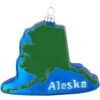 Alaska Glass Ornament