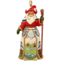 Dutch Santa Jim Shore Ornament