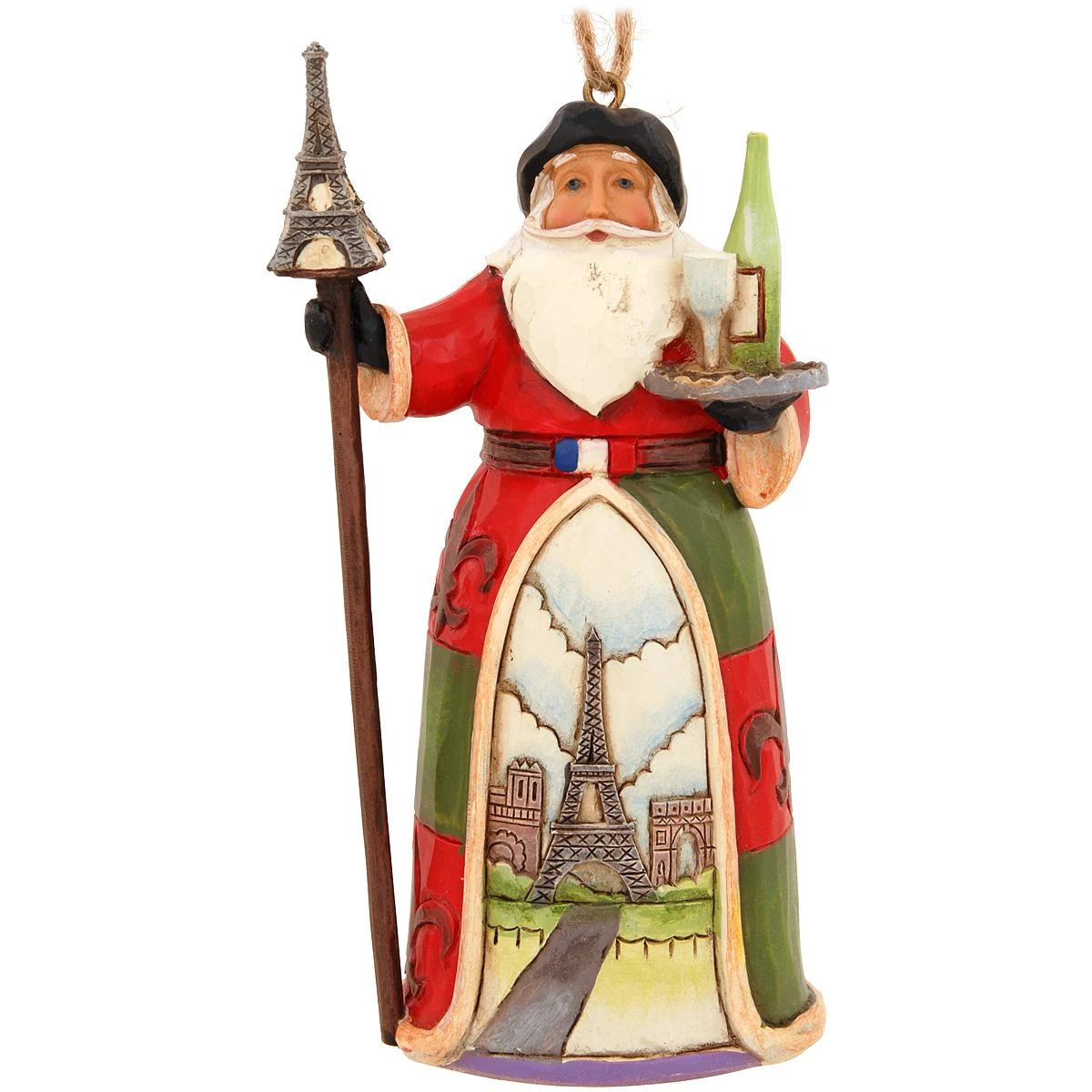 French Santa Jim Shore Ornament 3 French Santa Jim Shore Ornament