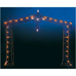 Silhouette Stable Lighted LED Wire-Frame Shape