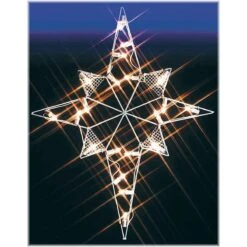 Silhouette Star Of Bethlehem Lighted LED Wire-Frame Shape