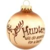 Hunters Will Do Anything For A Buck Two-Tone Glass Ornament -Holiday Decoration Store 1172695 web 1.default