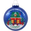 Personalized First Christmas In Our New Home Blue Sparkle Glass Ornament -Holiday Decoration Store 1173227 web 1.default