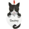 Personalized Black Tuxedo Cat Ornament 2 Personalized Black Tuxedo Cat Ornament -Holiday Decoration Store 1173353 web 1.default