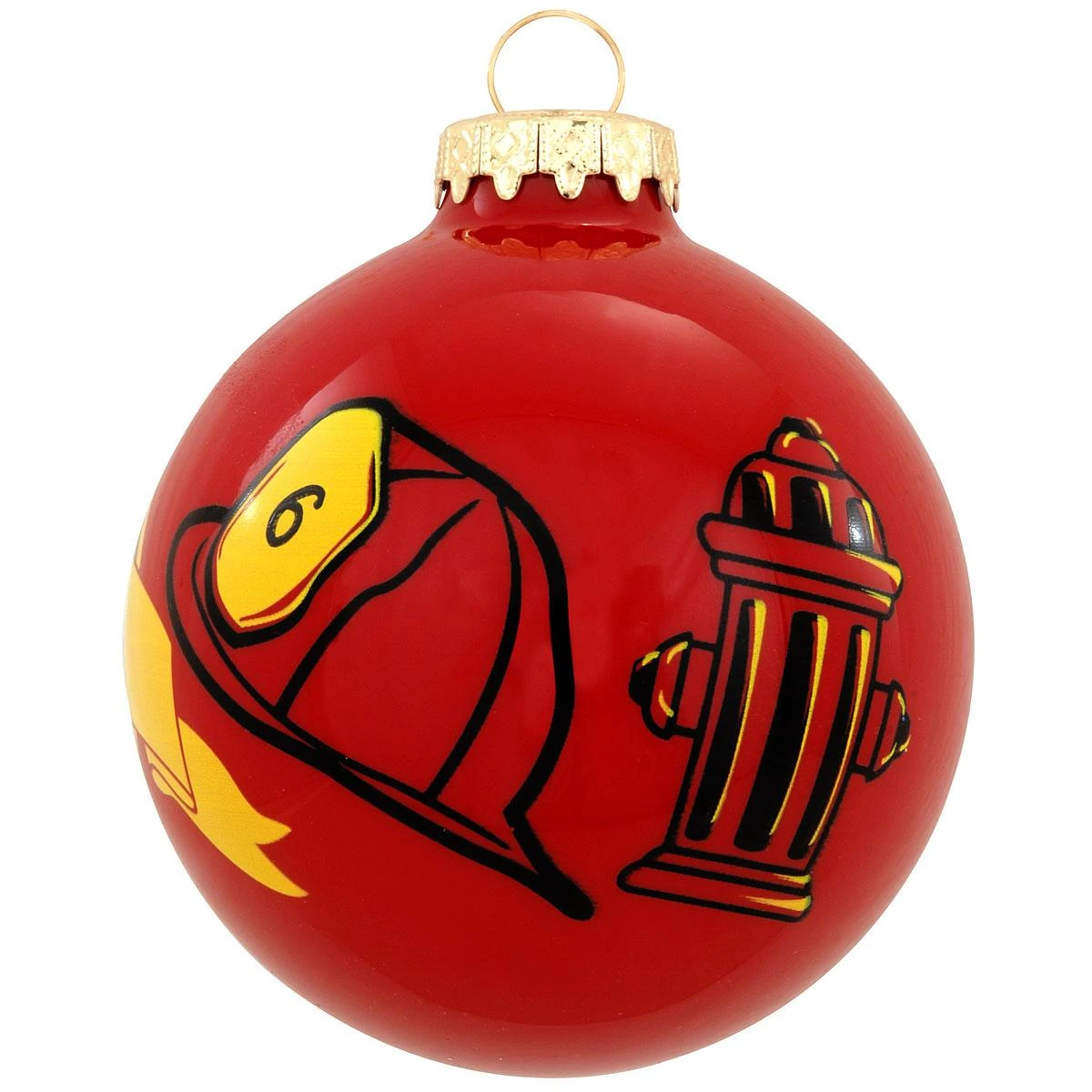 Personalized Firefighter Badge Ornament 5 Personalized Firefighter Badge Ornament - Image 3