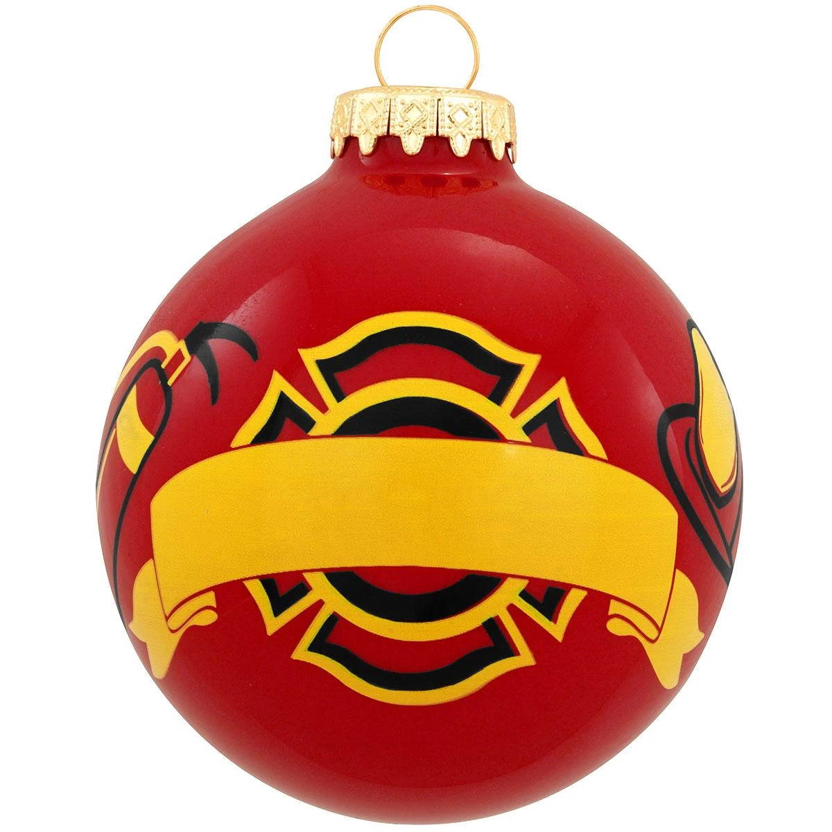 Personalized Firefighter Badge Ornament 6 Personalized Firefighter Badge Ornament - Image 4