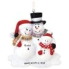Personalized We're Expecting Snowfamily With 1 Child Ornament -Holiday Decoration Store 1174526 web 1.default