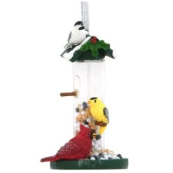 Bird Feeder Ornament With Songbirds