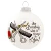 Somebody In Style Hair Stylist Glass Ornament 2 Somebody In Style Hair Stylist Glass Ornament -Holiday Decoration Store 1176205 web 1.default