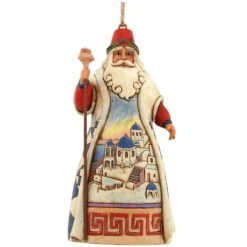 Jim Shore Greek Santa Ornament