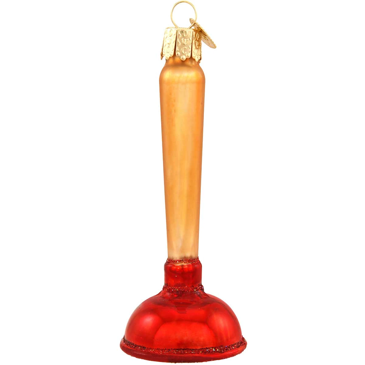 Toilet Plunger Ornament 3 Toilet Plunger Ornament