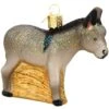 Donkey Glass Ornament