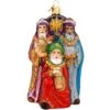 Three Wise Men Glass Ornament