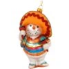 Snowman With Maracas Glass Ornament 1 Snowman With Maracas Glass Ornament -Holiday Decoration Store 1177686 web 1.default