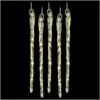 Set Of 24 Glow In The Dark Spun Glass Icicle Ornaments -Holiday Decoration Store 1178429 web 1.default