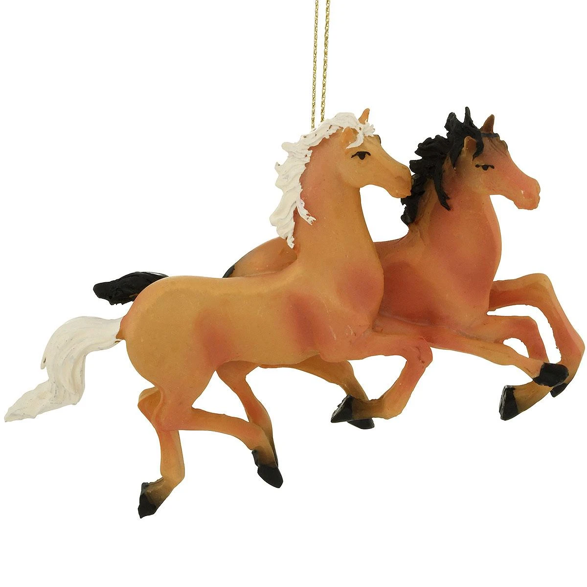 Wild Ponies Resin Ornament 3 Wild Ponies Resin Ornament