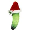 5 Inch Pickle With Santa Hat Glass Ornament 2 5 Inch Pickle With Santa Hat Glass Ornament -Holiday Decoration Store 1179468 web 1.default