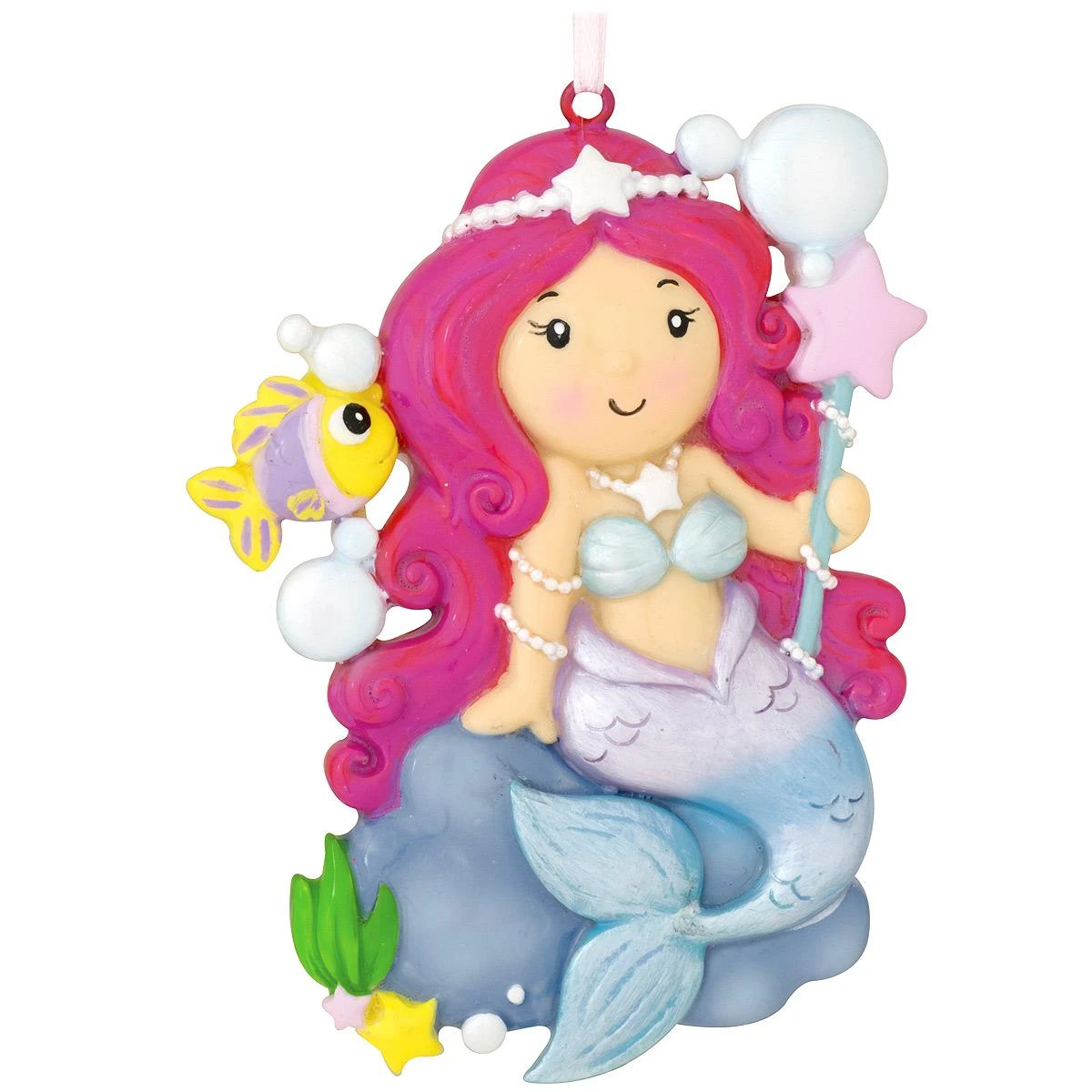 Personalized Mermaid Ornament 4 Personalized Mermaid Ornament - Image 2