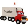 Personalized Red Cartoon Semi Truck Ornament -Holiday Decoration Store 1180393 web 1.default