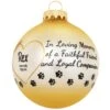 Personalized Pet Memorial Halo Heart Glass Ornament 1 Personalized Pet Memorial Halo Heart Glass Ornament -Holiday Decoration Store 1180468 web 1.default