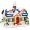 New Home Tan And Blue Glass Ornament -Holiday Decoration Store 1180687 web 1.default