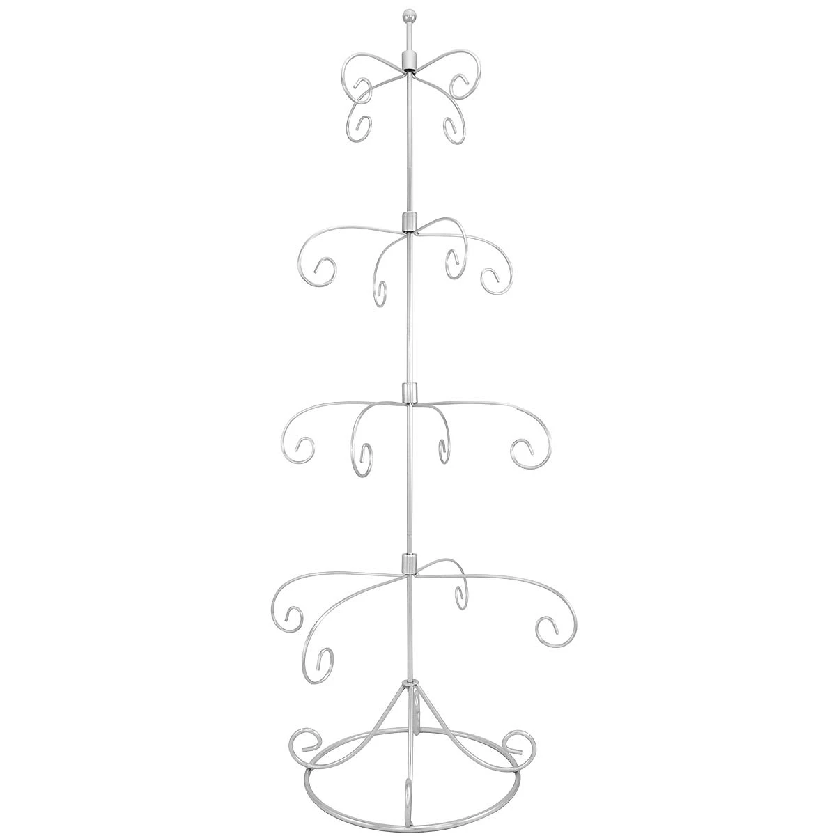 32 Inch Chrome 16 Ornament Stand 3 32 Inch Chrome 16 Ornament Stand