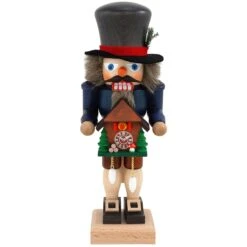 10.5 Inch Clockmaker Nutcracker Figure