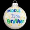 Personalized Middle Brother Glass Sparkle Ornament 2 Personalized Middle Brother Glass Sparkle Ornament -Holiday Decoration Store 1186173 web 1.default