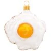 Fried Egg Glass Ornament