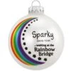 Personalized Rainbow Bridge Pet Remembrance Glass Ornament 2 Personalized Rainbow Bridge Pet Remembrance Glass Ornament -Holiday Decoration Store 1186554 web 1.default