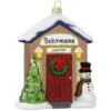 Personalized Front Door With Tree And Snowman Glass Ornament -Holiday Decoration Store 1187335 web 1.default