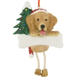Personalized Golden Retriever Ornament With Dangling Legs Ornament 5 Personalized Golden Retriever Ornament With Dangling Legs Ornament -Holiday Decoration Store 1187375 web 2