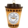 Coffee Cup With Lid Glass Ornament -Holiday Decoration Store 1187782 web 1.default