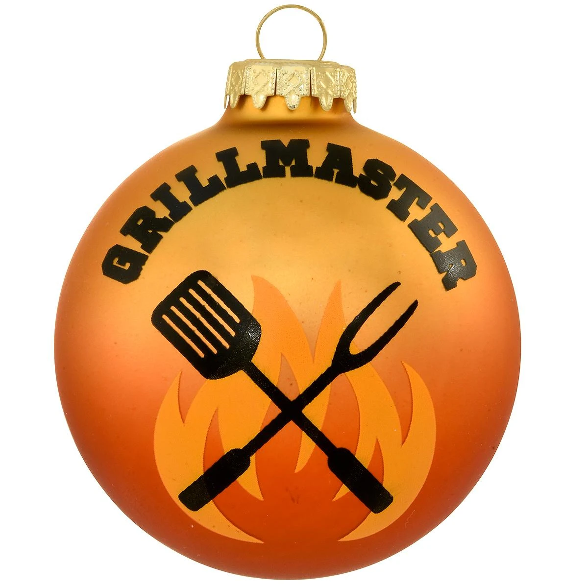 Personalized Grillmaster Glass Ornament 4 Personalized Grillmaster Glass Ornament - Image 2