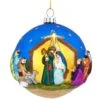 Nativity Relief Glass Ornament 2 Nativity Relief Glass Ornament -Holiday Decoration Store 1188675 web 1.default