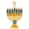 Gold And Blue Glass Menorah Ornament 2 Gold And Blue Glass Menorah Ornament -Holiday Decoration Store 1191920 web 1.default