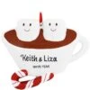Personalized Hot Cocoa With Two Marshmallows Ornament 1 Personalized Hot Cocoa With Two Marshmallows Ornament -Holiday Decoration Store 1192793 web 1.default