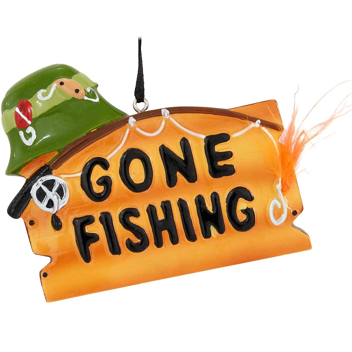 Personalized Gone Fishing Ornament 4 Personalized Gone Fishing Ornament - Image 2