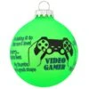Video Gamer Neon Green Glass Ornament -Holiday Decoration Store 1198591 web 1.default