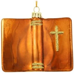 Personalized Our Marriage Bible Glass Ornament -Holiday Decoration Store 1198715 web 2