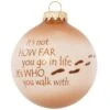 Who You Walk With 2-Tone Sparkle Glass Ornament -Holiday Decoration Store 1199160 web 1.default