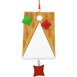 Personalized Corn Hole Bag Toss Ornament -Holiday Decoration Store 1199995 web 2
