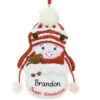 Personalized Snowman Sweet Grandson Ornament 1 Personalized Snowman Sweet Grandson Ornament -Holiday Decoration Store 1200138 web 1.default