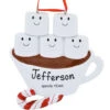 Personalized Hot Cocoa Family Of 5 Ornament -Holiday Decoration Store 1200148 web 1.default