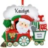 Personalized Train With Santa And Gifts Ornament -Holiday Decoration Store 1200156 web 1.default