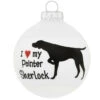 Personalized I Love My Pointer Glass Ornament -Holiday Decoration Store 1201726 web 1.default