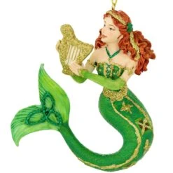 Irish Mermaid Ornament
