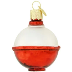 Fishing Bobber Glass Ornament