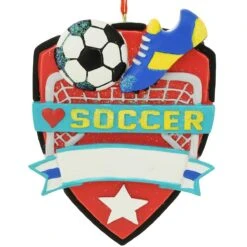 Personalized Soccer Resin Ornament -Holiday Decoration Store 1205736 web 2